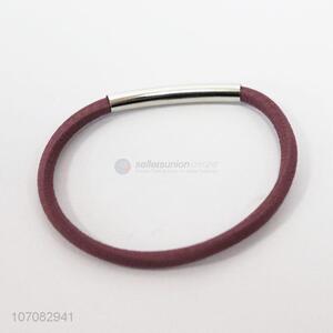 Factory price high stretch polyester hair ring hair ties