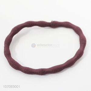 Low price high elastic polyester hair tie hair band