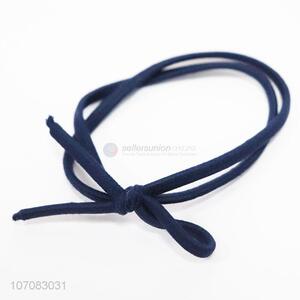 Promotional cheap high elastic polyester hair rope hair band