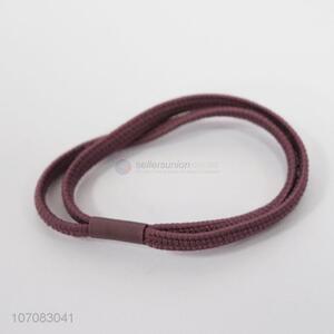 Wholesale cheap high stretch polyester hair ring hair ties