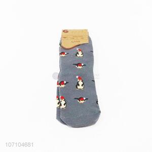 Wholesale Cartoon Pattern Short Sock For Women