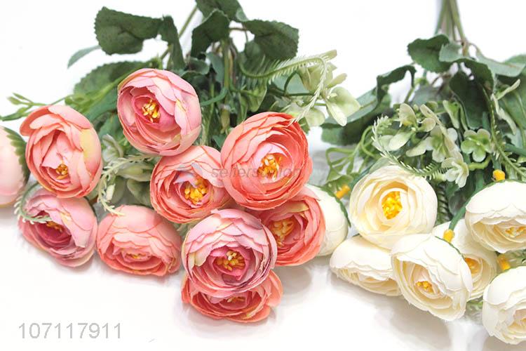 Wholesale Cheap Home Decorative Simulation Bouquet Plastic Fake Flower