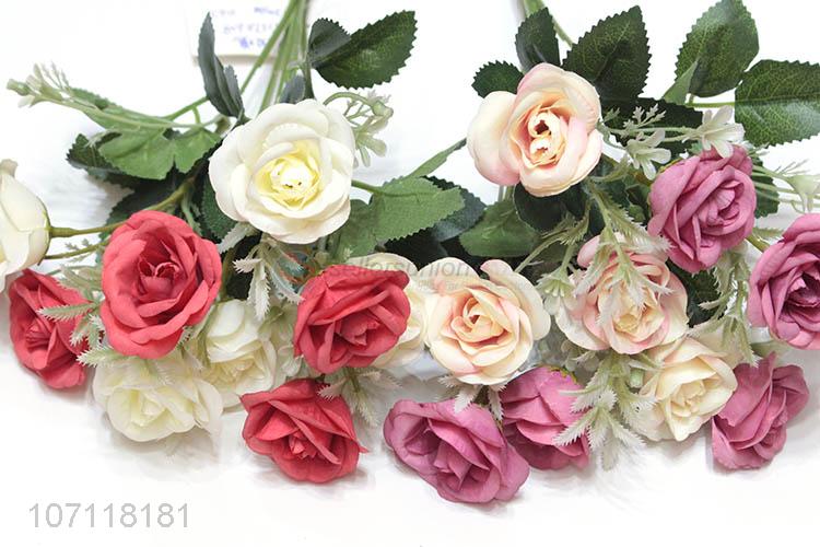 Hot Sale Plastic Artificial Flower Simulation Flowers For Home Decor