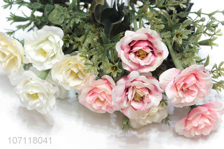 Factory Sale Simulation Flower Bundle High-Grade Artificial Flower Home Decoration