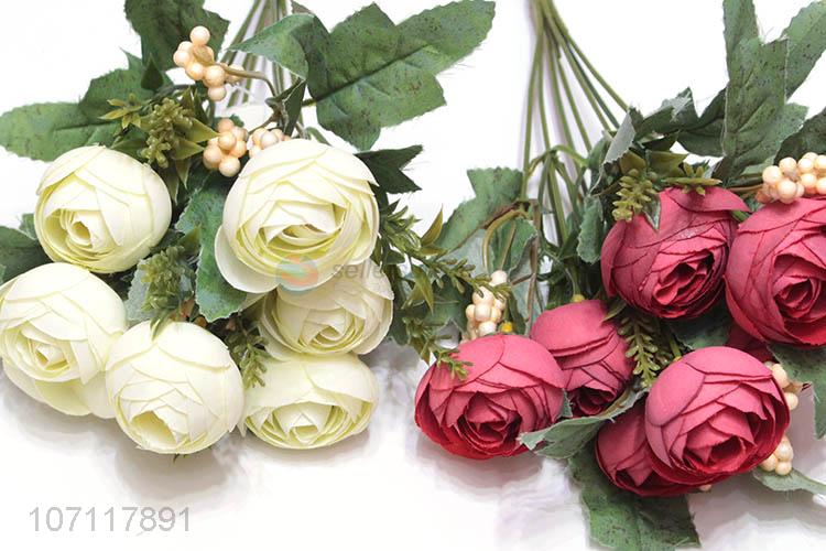 New Arrival Artificial Flower Simulation Bouquet For Home Decoration