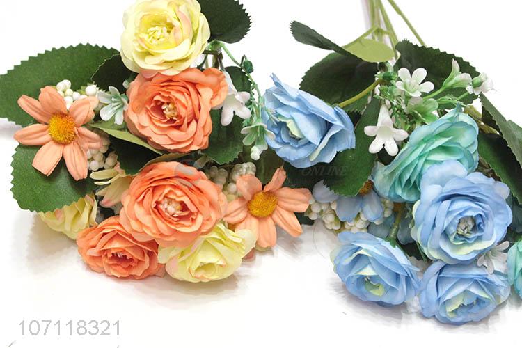 Contracted Design Artificial Flower Simulation Flowers Bouquet For Decoration