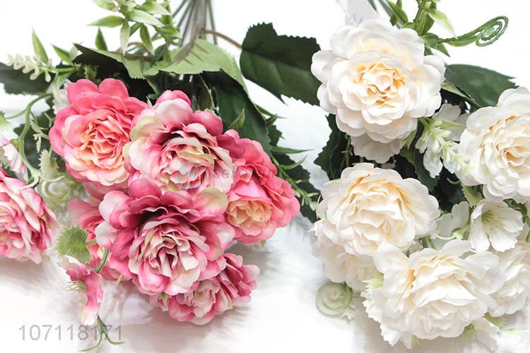 High Quality Simulation Flowers Bouquet For Home Decoration