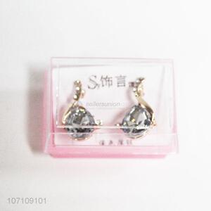 Wholesale Price Alloy Zircon Earring Women Fashion Accessories