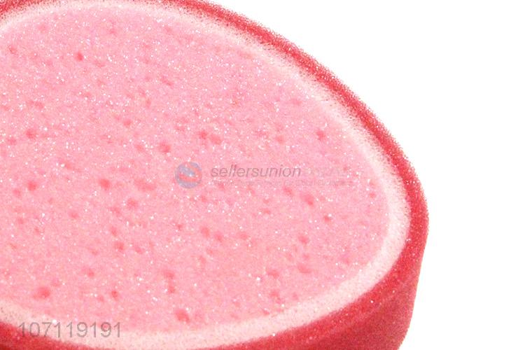 Professional supplier soft strawberry shape baby bath sponge shower sponge