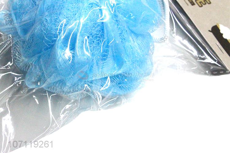 Superior factory body exfoliating mesh bath sponge shower puff