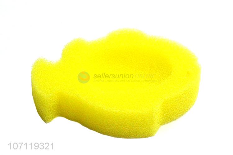 Lovely design cute fish shape kids bath sponge bath scrubber