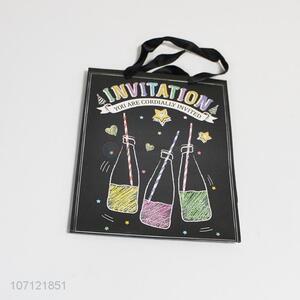 Premium quality you are cordially invited invitation paper gift bag