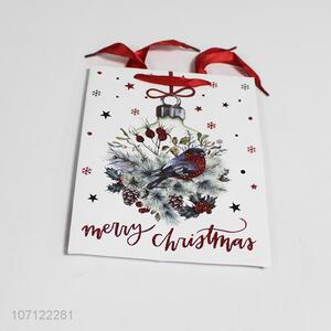 Custom Desgin Paper Bag Merry Christmas Holiday Gift Bags