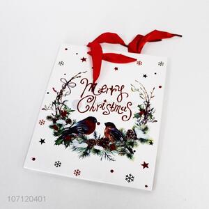 Custom Desgin Paper Bag Merry Christmas Holiday Gift Bags