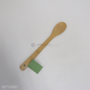 Wholesale eco durable creative long handle wood Spoon