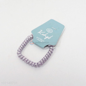 Good Sale Telephone Line Hair Rings Plastic Hair Band