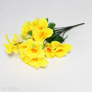 Contracted Design Plastic Artificial Flowers for Home Decoration