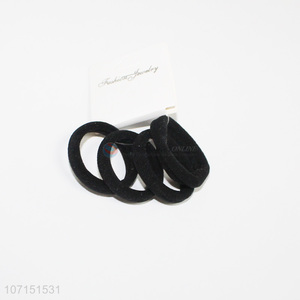 Good Price 4 Pieces Black Hair Ring Fashion Hair Band