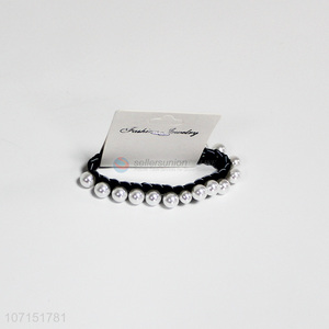 High Quality Pearls Hair Ring Fashion Headwear