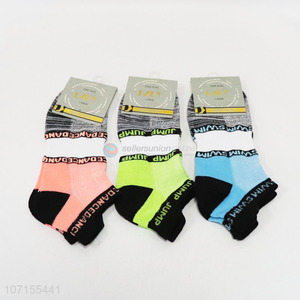 Fashion Style Colorful Ankle Sock Ladies Socks