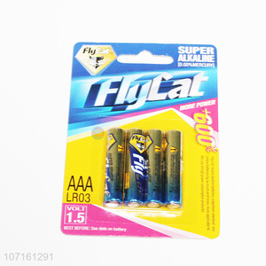 Custom 4 Pieces Aaa Battery Super Alkaline Batteries Set