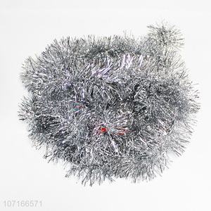 Wholesale Silver Christmas Tinsel Festival Hanging Ornament