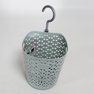 Good quality mini hollow hanging basket storage basket for kitchen and bathroom