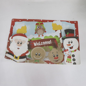 Wholesale premium Christmas style foam placemat rectangle foam table mat