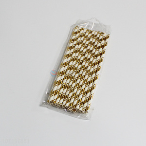 Fashion Design 24 Pieces Drinking Straw Cheap Paper Straw