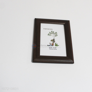 High quality rectangular wooden photo frame for home decoration