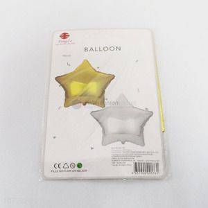 Premium quality birthday party decorative star shaped balloons