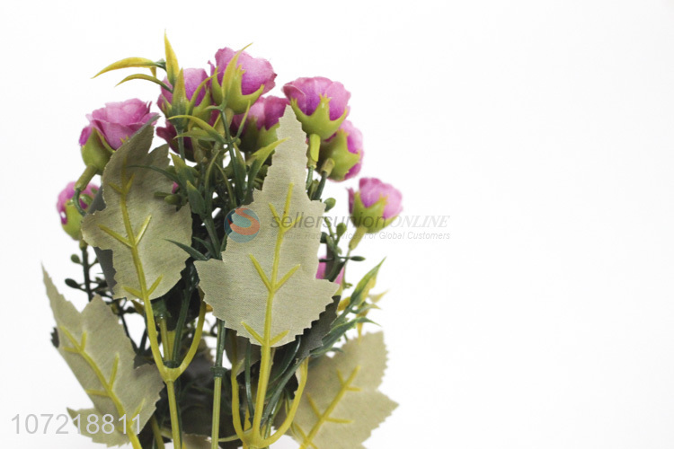 Competitive Price Artificial Flower Bouquet Simulated Flower Home Decoration