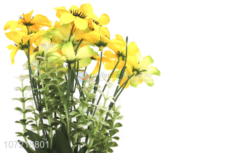 Contracted Design Decorative Flowers Simulation Bouquet For Home Decoration