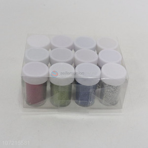 Wholesale 12PC Decorative Fine Shining Glitter Powder Set