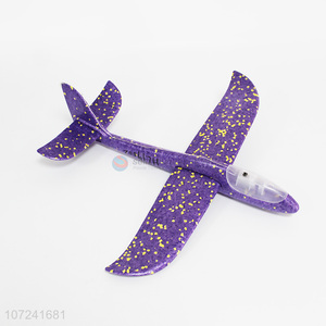 New design purple foam airplane model airplane