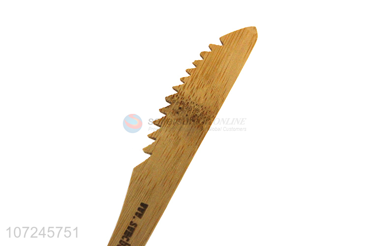 Good Factory Price Bamboo Fork Spoon Knife Cutlery Set