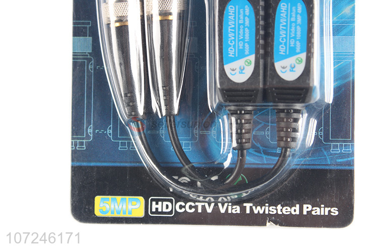 Factory Direct Sale 5MP HD Passive Video Balun For CVI/TVI/AHD