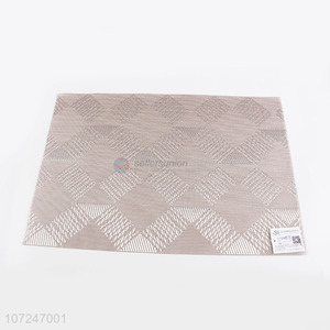 China maker fashion jacquard pvc placemat pvc dinner mat