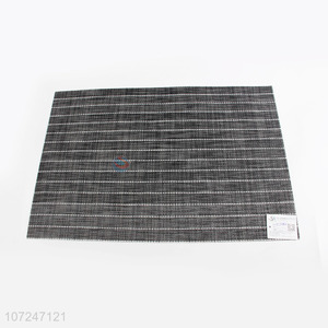 Wholesale cheap woven pvc placemat oilproof table mat