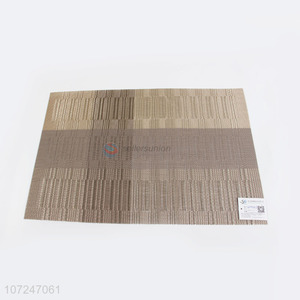 China supplier artificial bamboo weaving placemat dinner mat