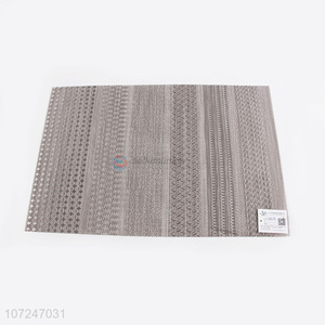 Credible quality rectangle jacquard placemat/dinner mat/table mat