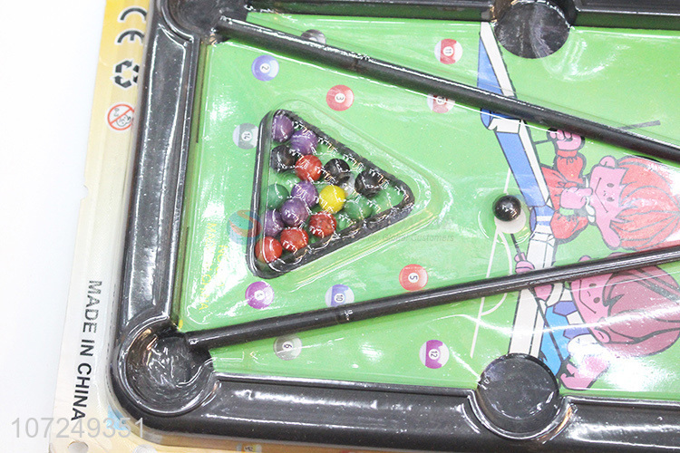 Unique Design Mini Billiards Plastic Toy