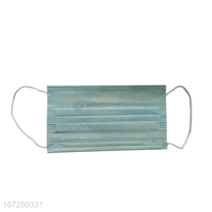 Wholesale Disposable 3 Ply Non-woven Cloth Protective Face Masks For Outdoor