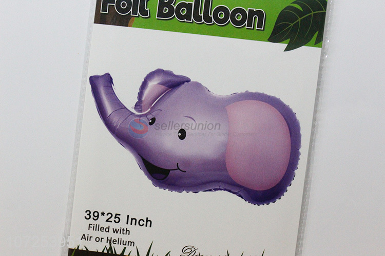 Suitable price decorative elephant helium balloon animal foil balloons