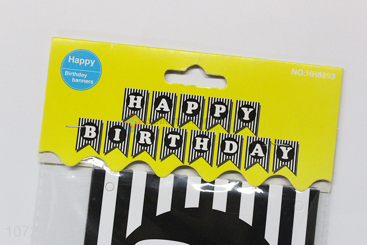 Good quality happy birthday banner set birthday party supplies