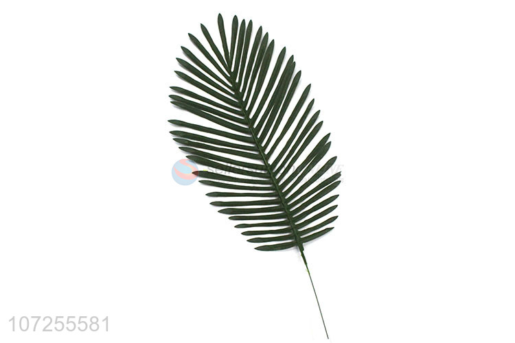 Delicate Design Big Caudate Lobe Artificial Plant Leaves