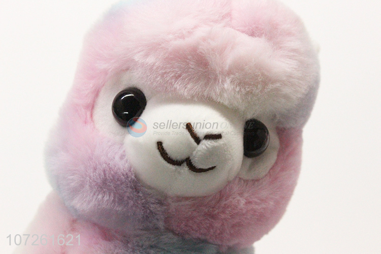 High quality soft alpaca plush toys stuffed animal toy