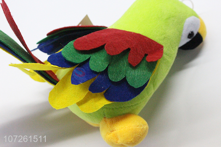 Good sale soft parrot plush toys stuffed animal toy