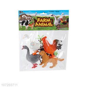 Wholesale Kids Educational Toys Plastic Farm Animal Model Toys