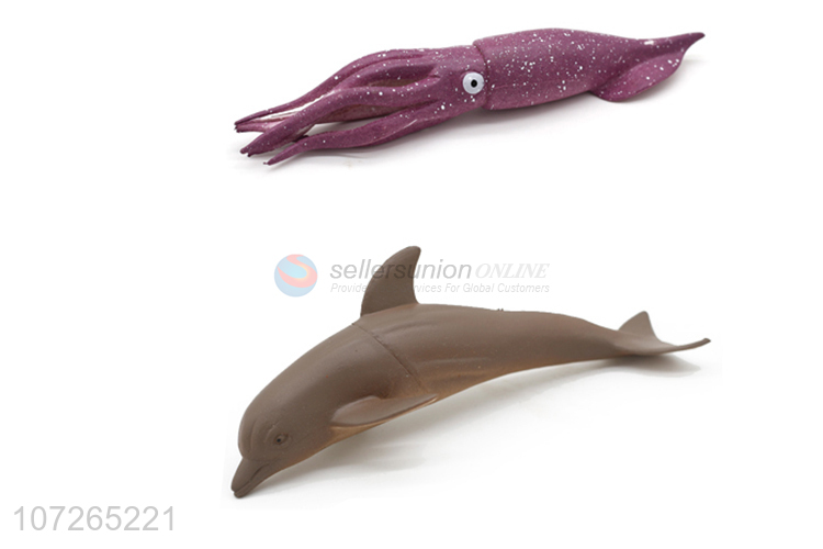 Unique Design Animal Model Sea Animal Toy Plastic Kids Toy